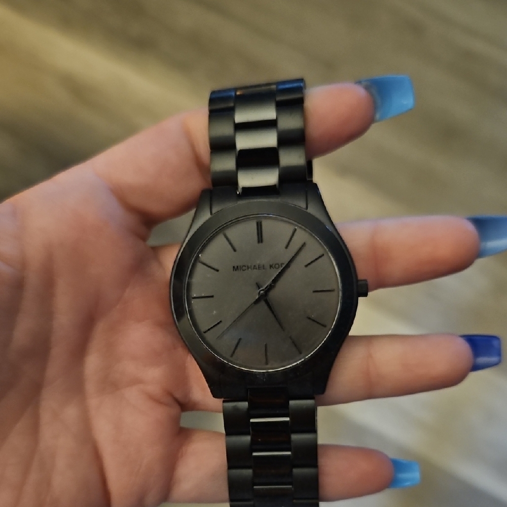 Michael Kors Matte Black Watch